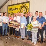 Wurden vom SWFV für ihr Engagement geehrt: v.r.n.l.: Edgar Wallitt, Helmut Bischoff, Gerhard Vatter, Berti Bock, Margit Bischoff, Wendelin Guster, Georg Petry, Steffen Bischoff, Otto Busch, Hans Riegel, Joachim Opitz, Michael Petry, Paul Germann, Gunthilde Busch, Matthias Germann, Werner Höh, Leo Burkhart (es fehlen: Hans Bischoff, Michael Jäger)