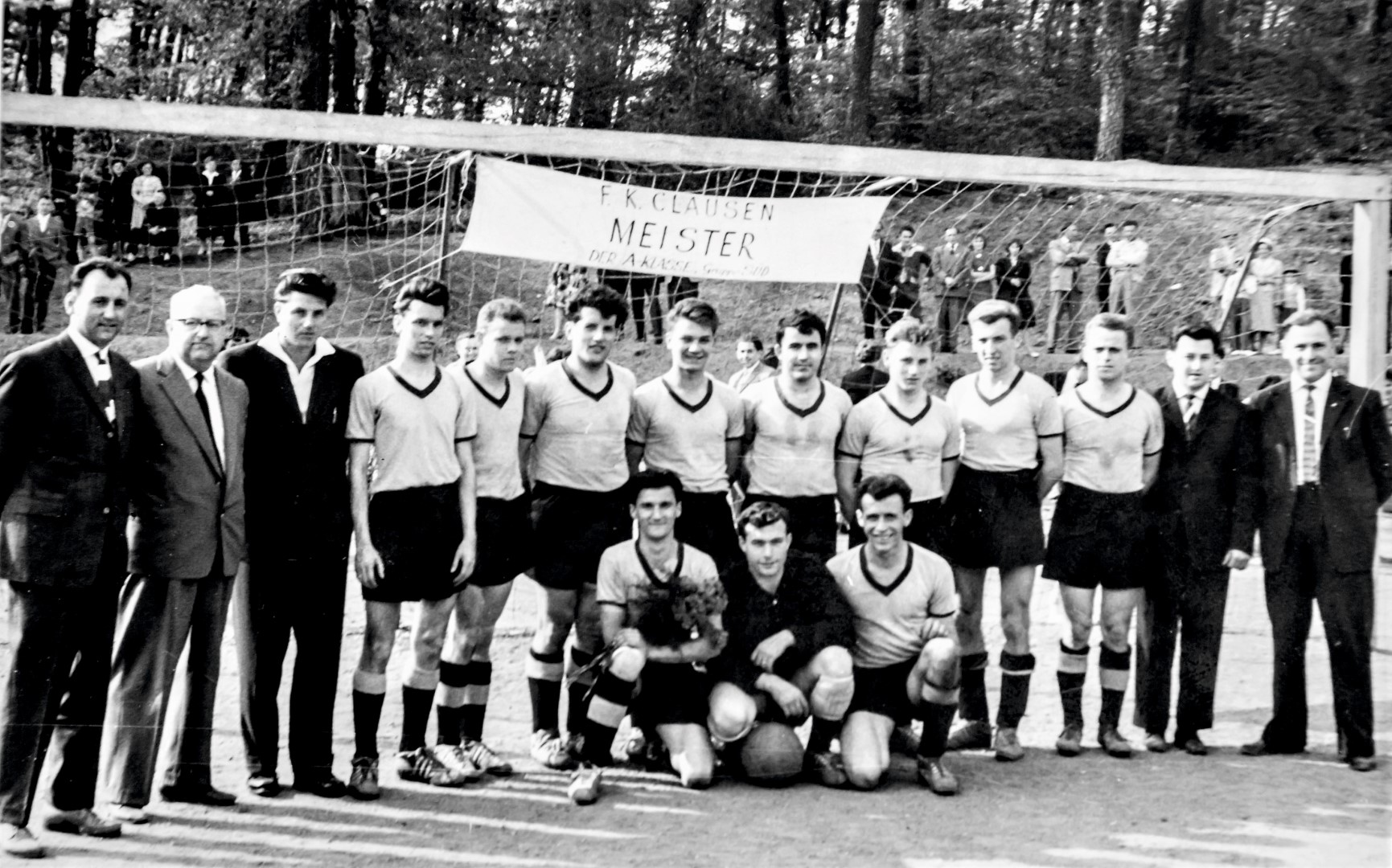 Diese Mannschaft wurde 1959/60 Meister der A-Klasse Süd