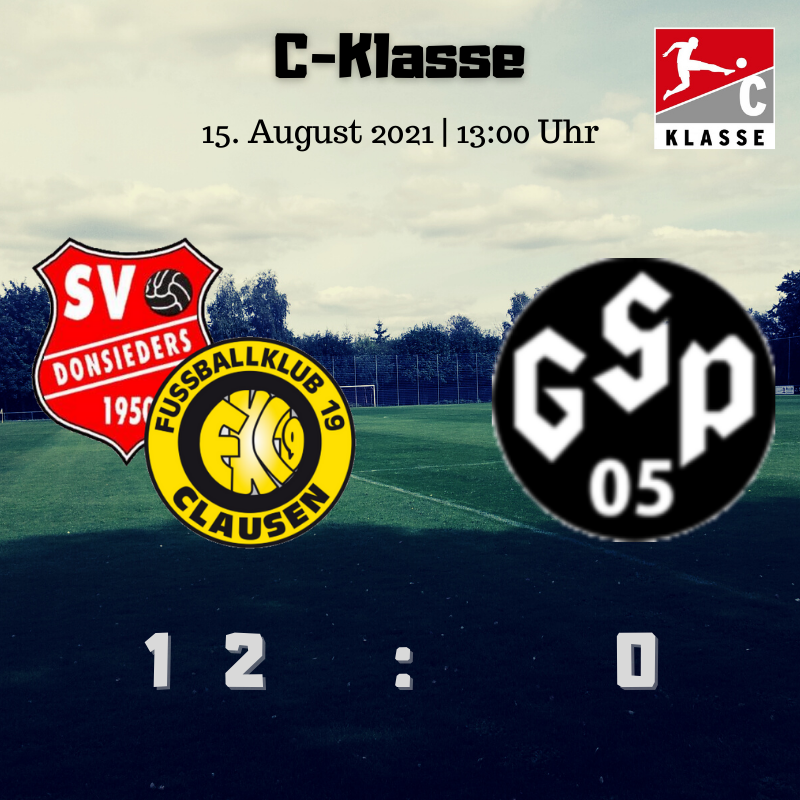 01. Spieltag - SGCD vs. SG Pirmasens