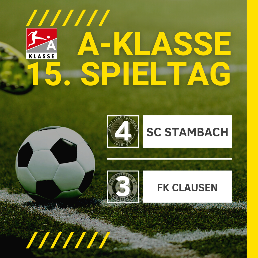 SC Stambach - FK Clausen